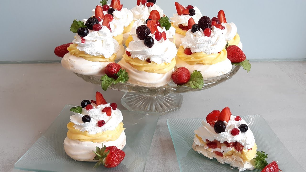 MINI PAVLOVA  🌱🍓