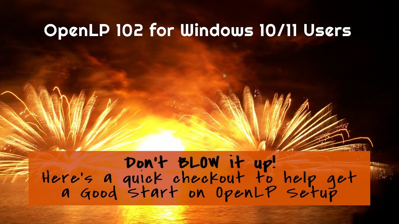 How To Setup Configuration for OpenLP on Windows 10/11