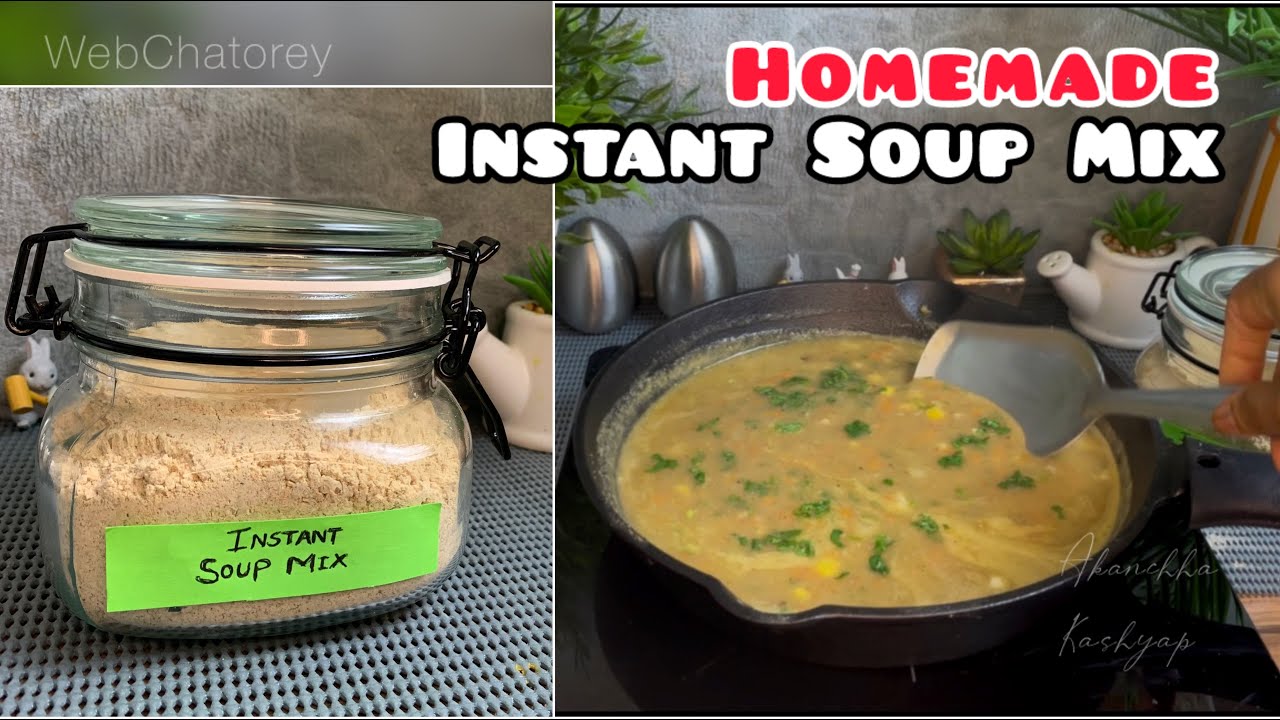 Homemade Instant Lentil Soup Mix | Healthy Ready‑to‑Cook Soup for Busy Days | Dal Soup