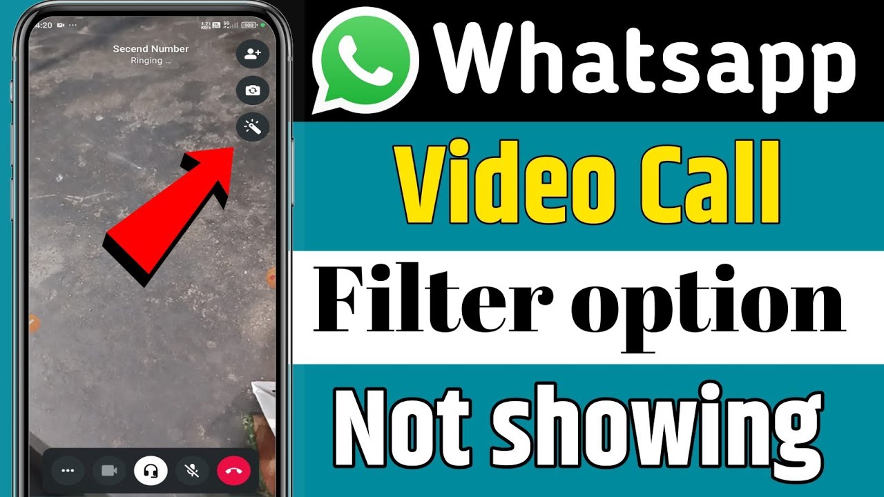 How To Fix Filter Option Not Showing On Whatsapp Video Call l whatsapp video call filter not showing