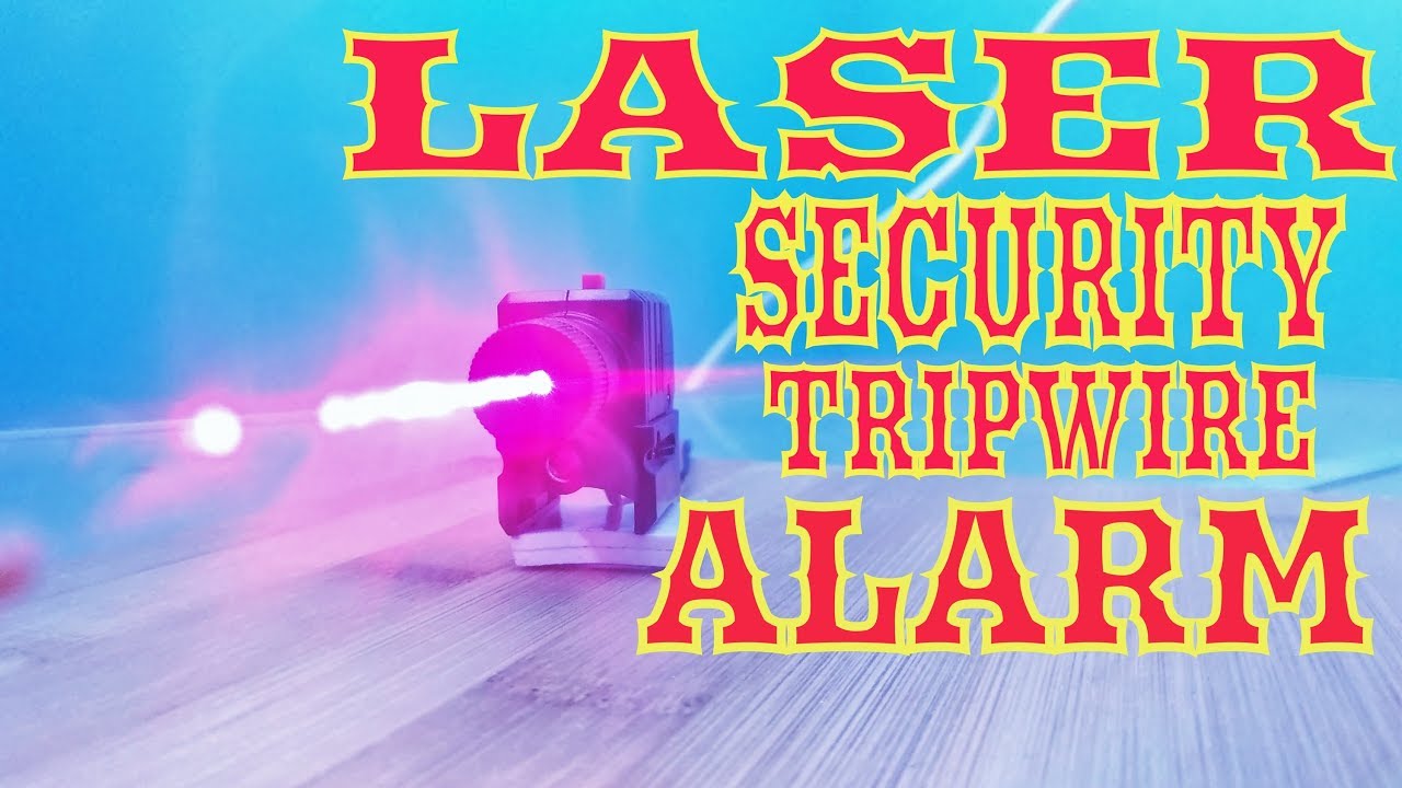LASER SECURITY ALARM(LOCKED) using 555 and UM3561
