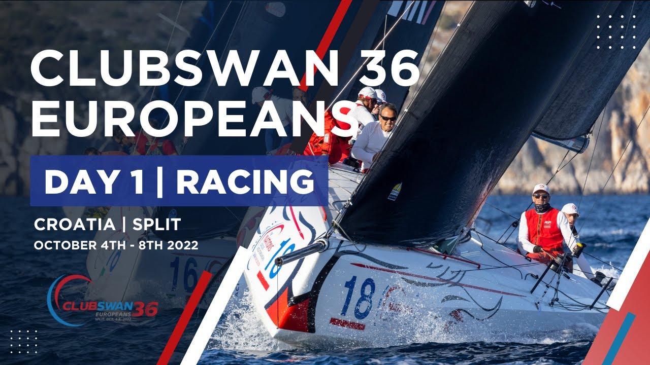 ClubSwan 36 Europeans | Day 1 Racing