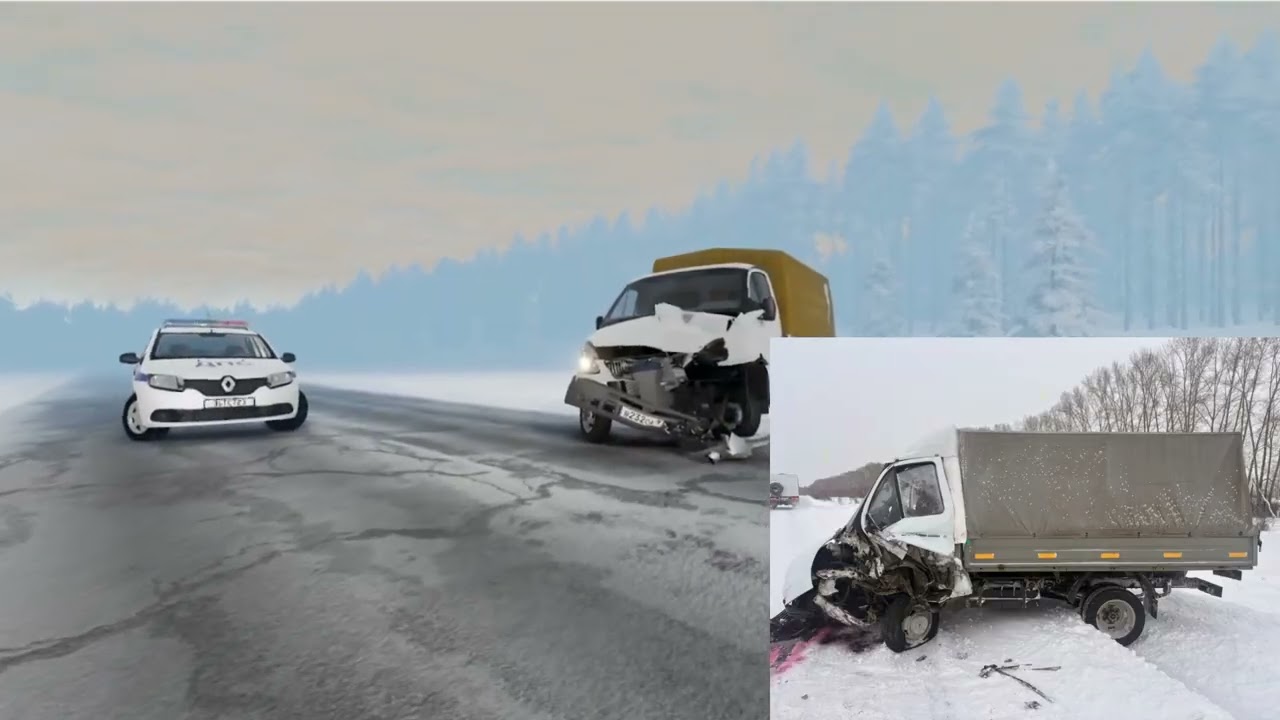 Аварии на Реальных Событиях #6 (BeamNG Drive)