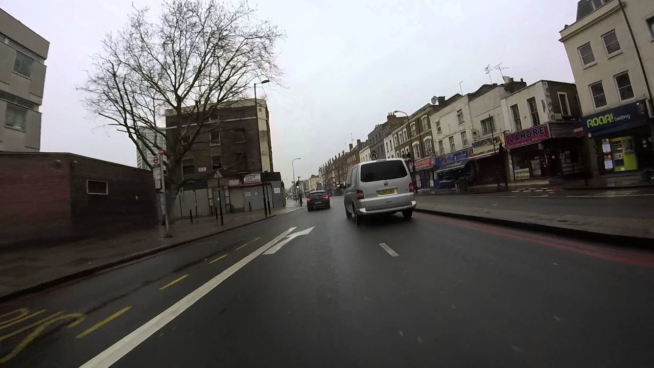 Lancaster Gate to the Royal Free Hospital.