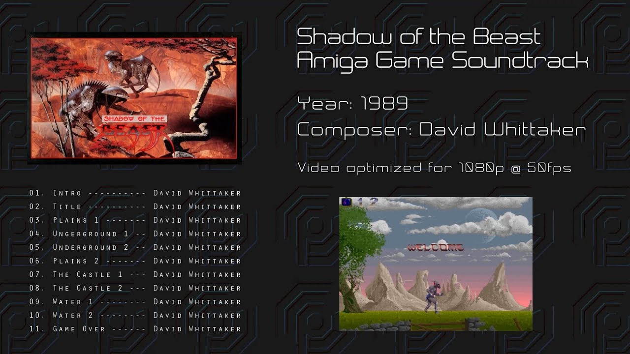 Shadow Of The Beast  -= Amiga Game Soundtrack =-