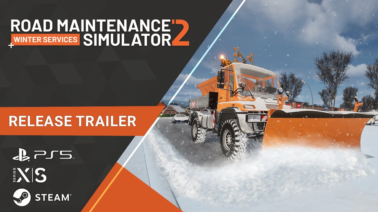 Road Maintenance Simulator 2 | Release Trailer