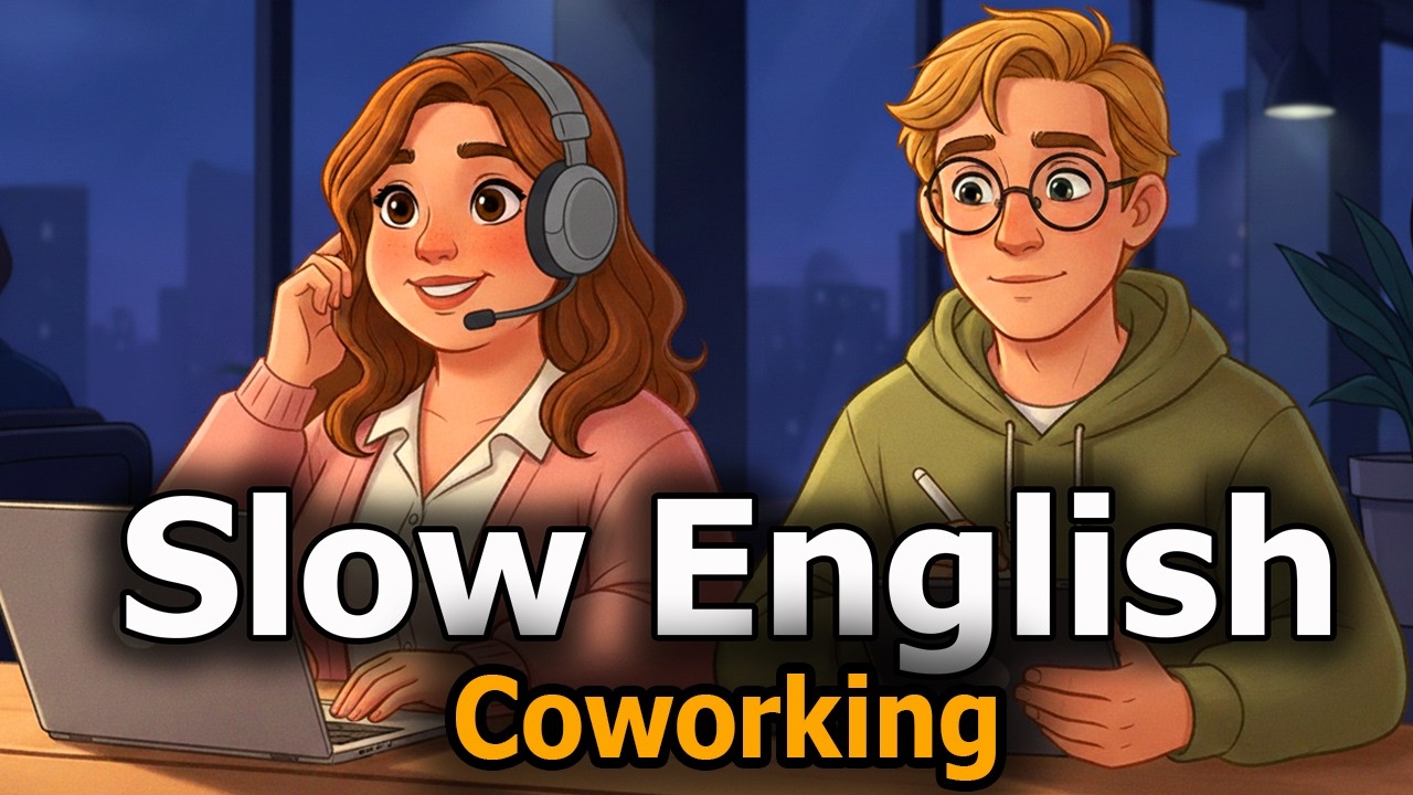 Real English conversation practice | Slow and Clear