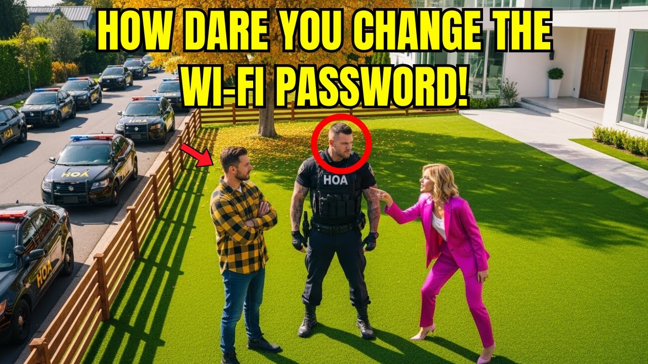 HOA Karen Called 911 Because I Changed My Wi Fi — The Police Discovery Backfired Hard
