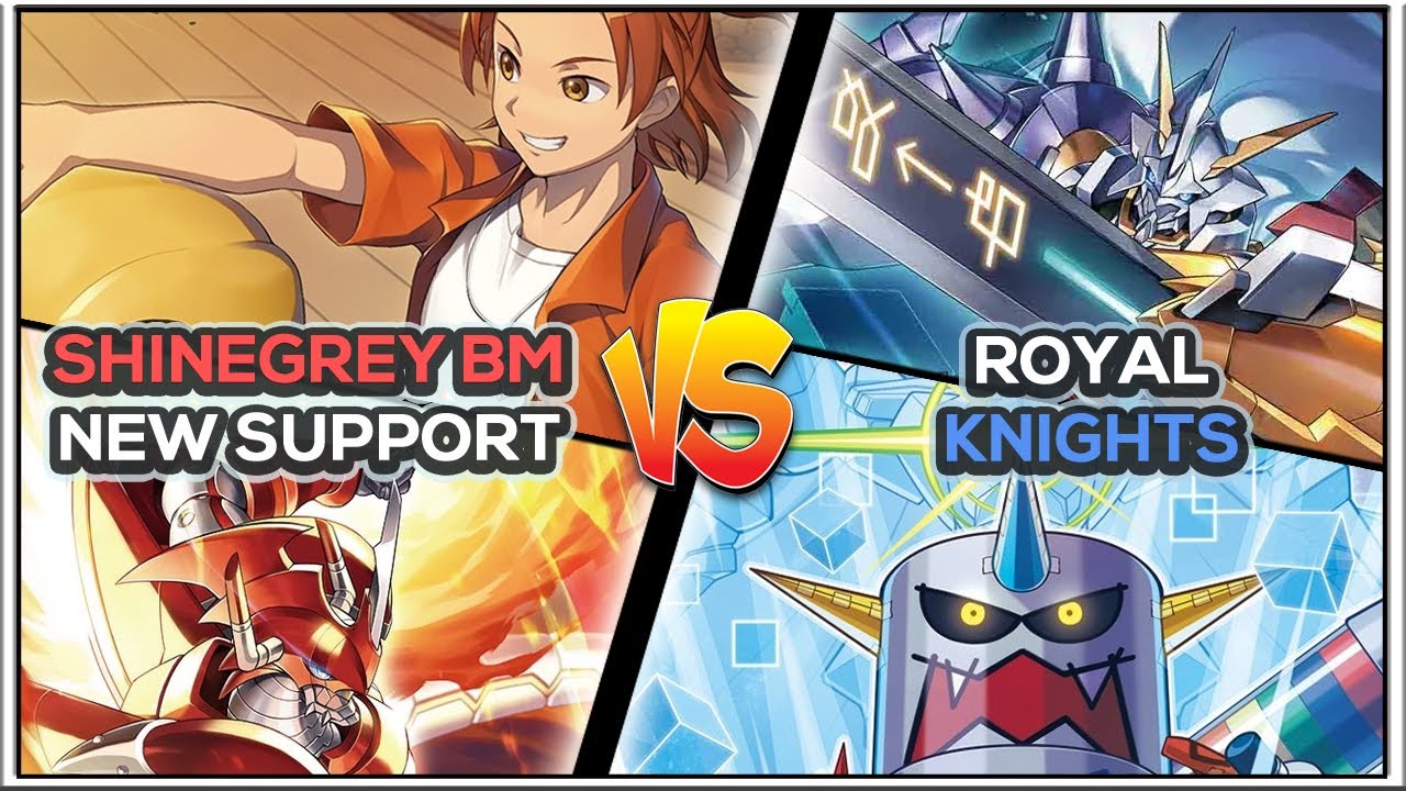 Shinegreymon Burst Mode vs Royal Knights • BT21 Gameplay | DCGO | Digimon TCG
