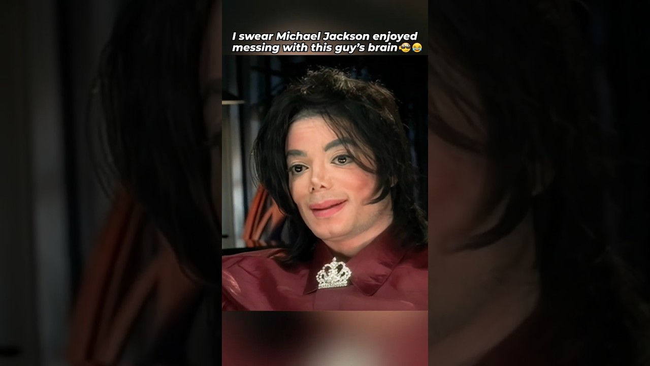 Michael Jackson Calmly Scrambling the Interviewer's Brain