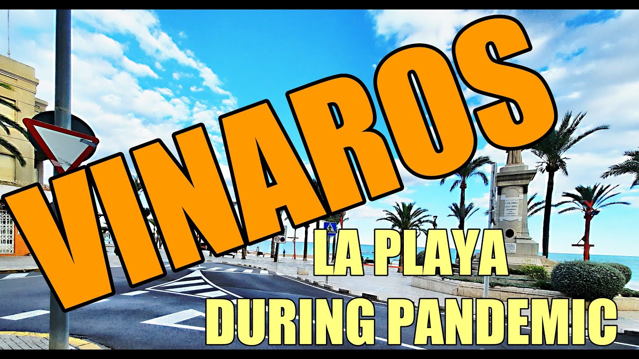 VINAROS, BEACH WALK during pandemic