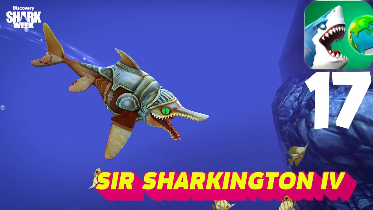 Sir Sharkington IV New Shark Skin !!!! Hungry Shark World || (Android,ios) Gameplay - Walkthrough