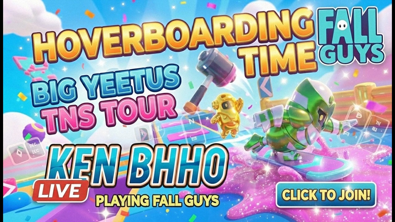 Fall guys Live Stream Let's Goooooooo  is Here! #kenbhhofallguy #fallguys in USA #23