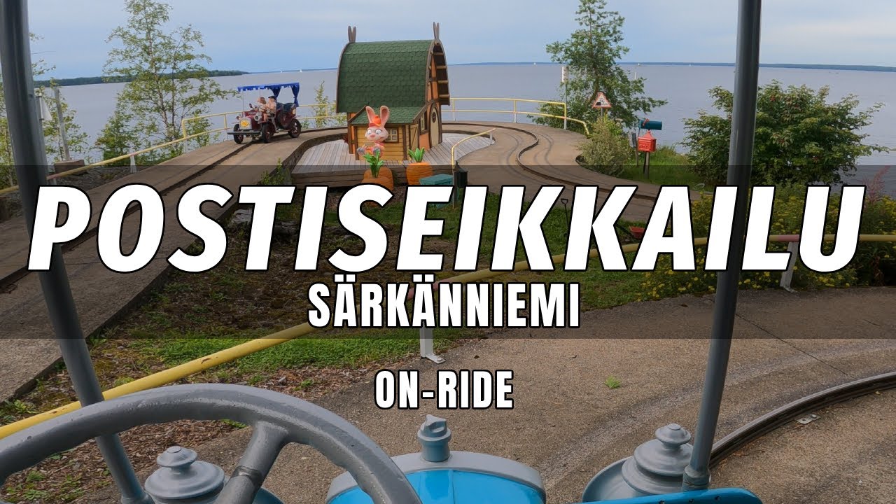 Postiseikkailu on-ride POV - Särkänniemi