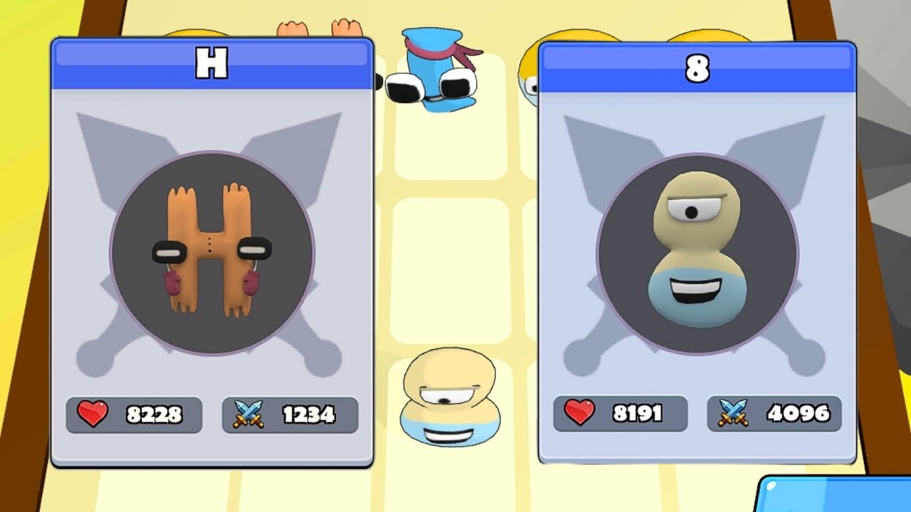 Merge Alphabet Fusion Rainbow - Max level Gameplay Alphabet - Merge Gameplay 2