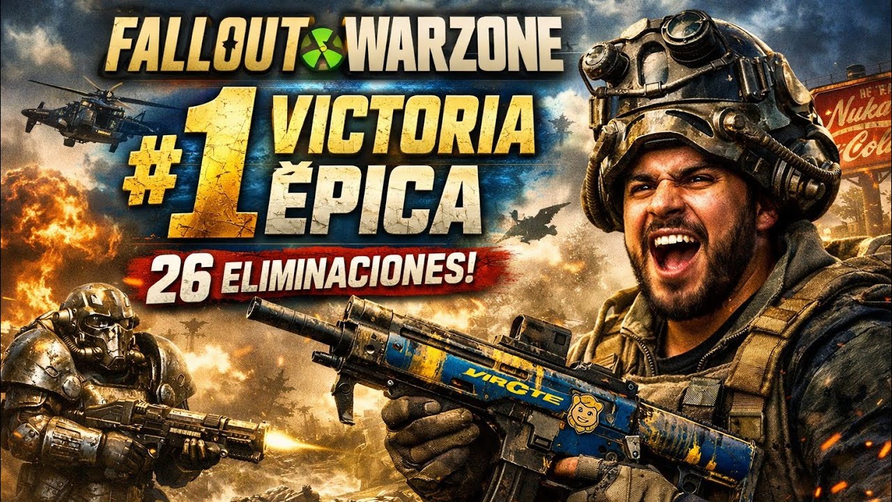 FALLOUT LLEGA A WARZONE Y PASA ESTO… 💥 | 26 BAJAS
