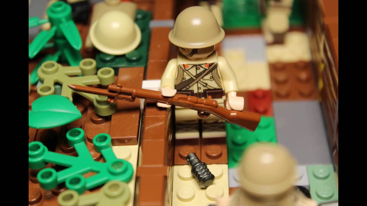LEGO WW2 BATTLE OF IWO JIMA