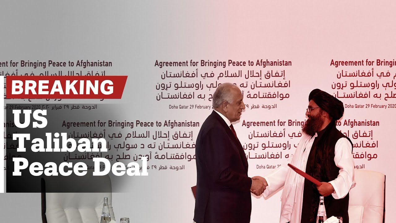 Breaking: Washington, Taliban sign peace agreement in Qatar