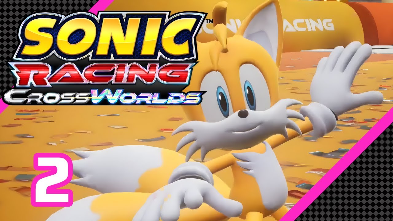 Sonic Racing: CrossWorlds - Wisp Grand Prix: Nor-Son Speed with Tails - Full Playthrough (2)