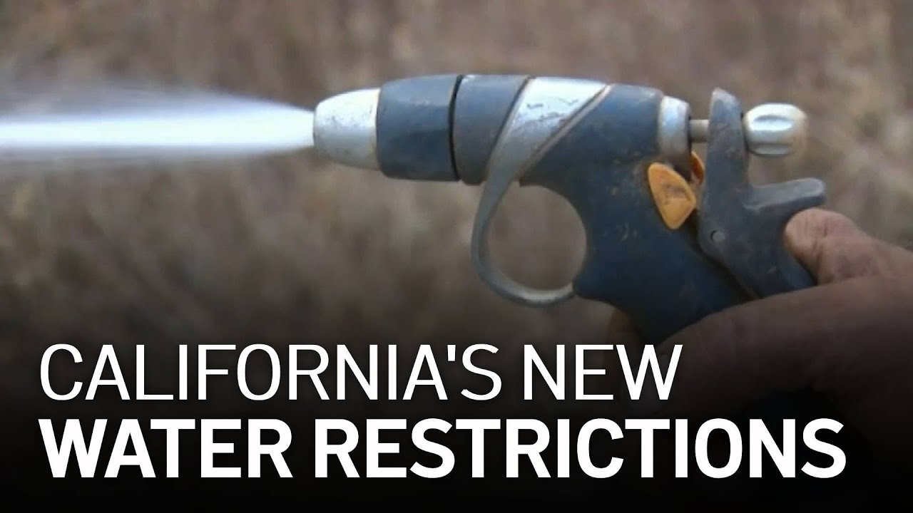 California Imposes New Water Wasting Rules