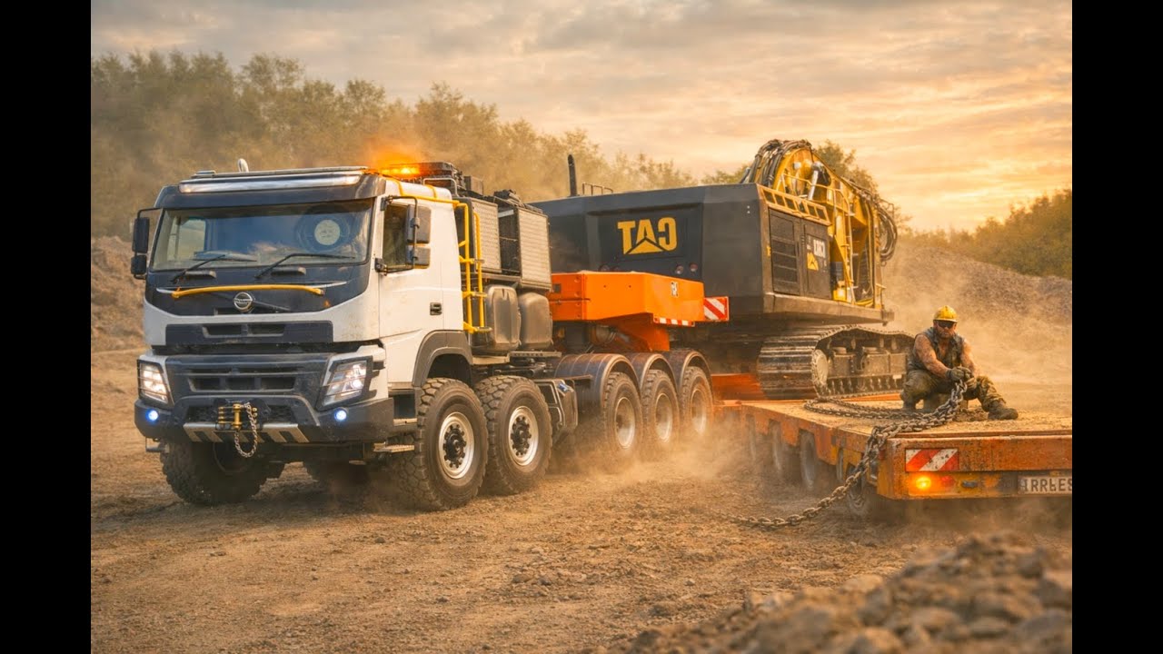 Will This RC Semi Truck Make It Across? Nearly Drowns!
