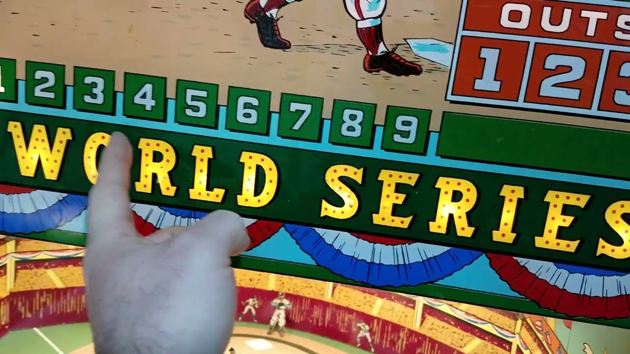 Williams 1962 World Series Baseball Pitch and Bat