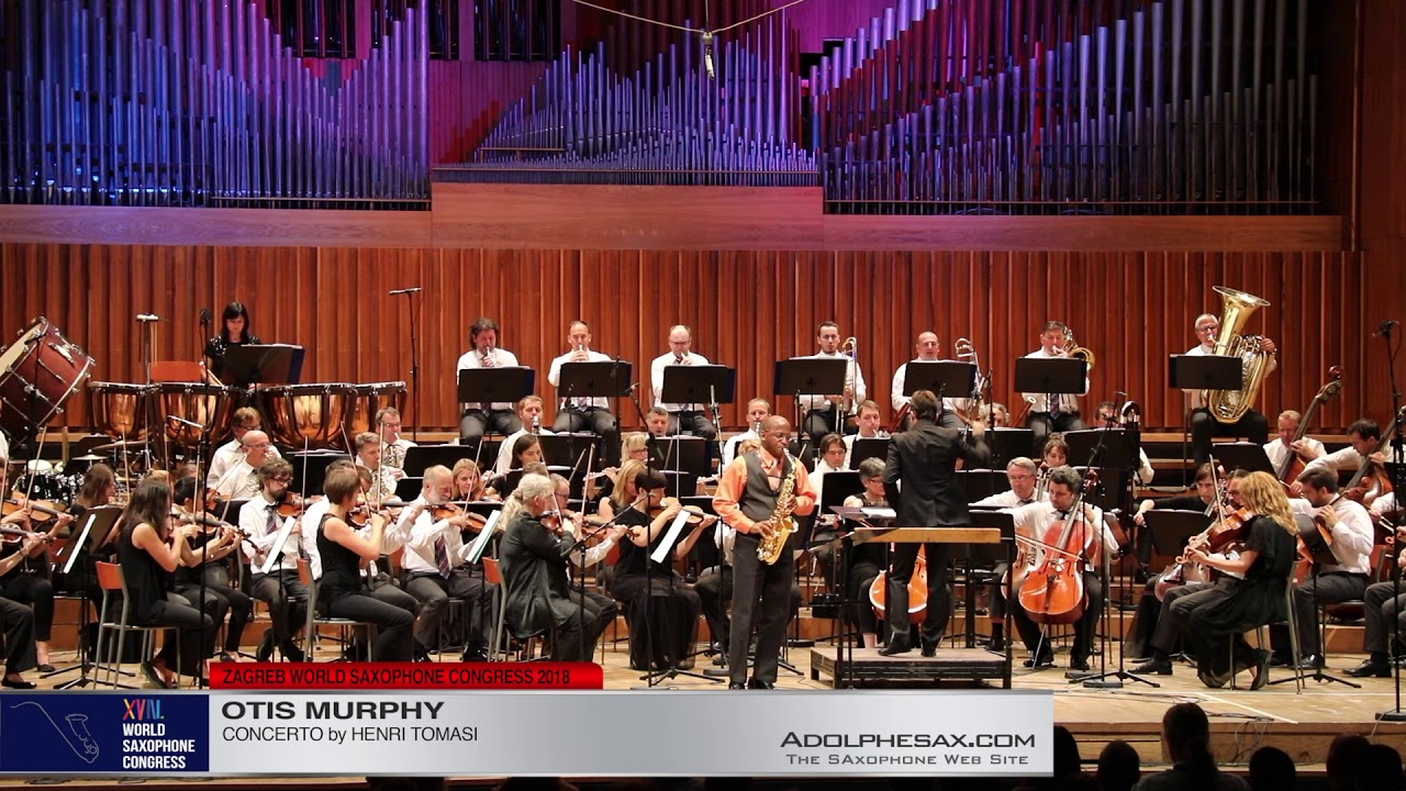 Concerto by Henri Tomasi   Otis Murphy  XVIII World Sax Congress 2018 #adolphesax