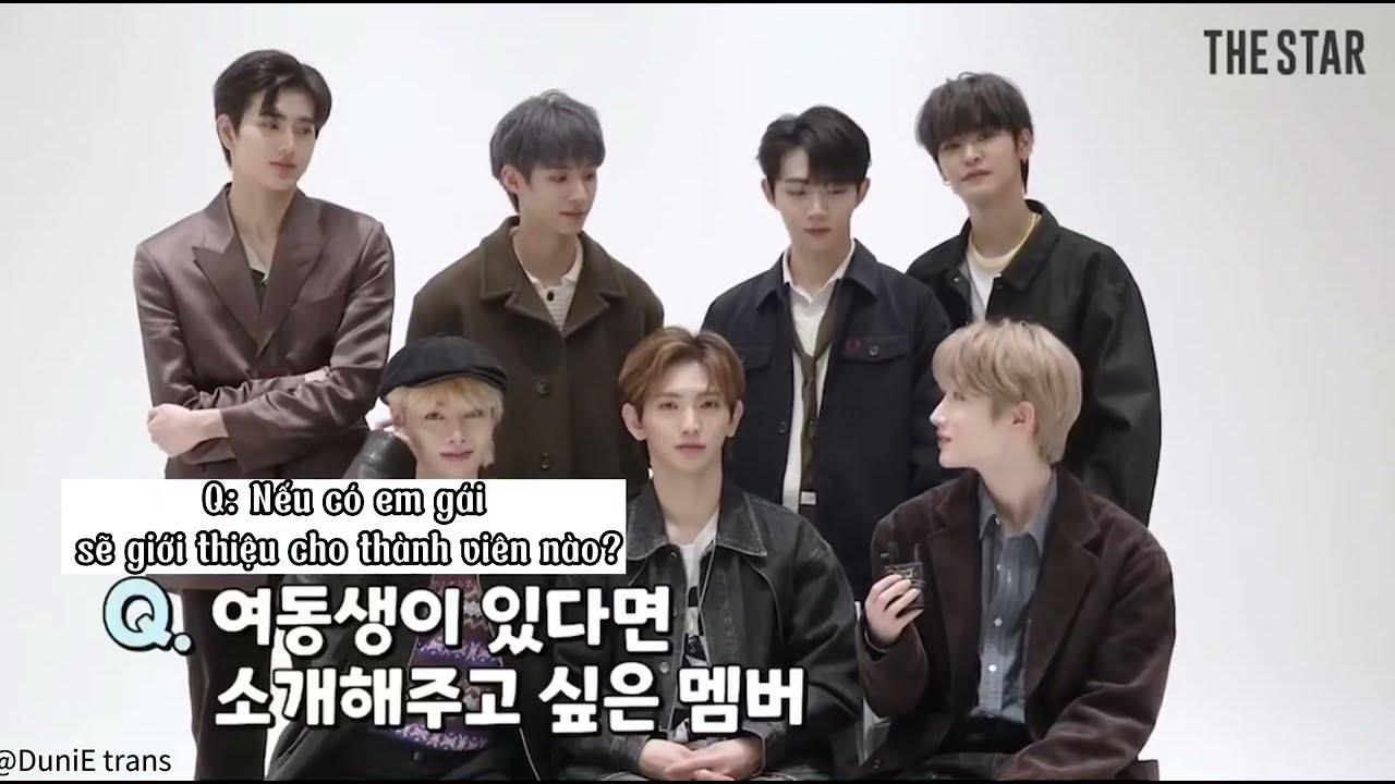 [VIETSUB] TEMPEST nếu có em gái thì sẽ giới thiệu cho thành viên nào | THE STAR MAGAZINES #tempest