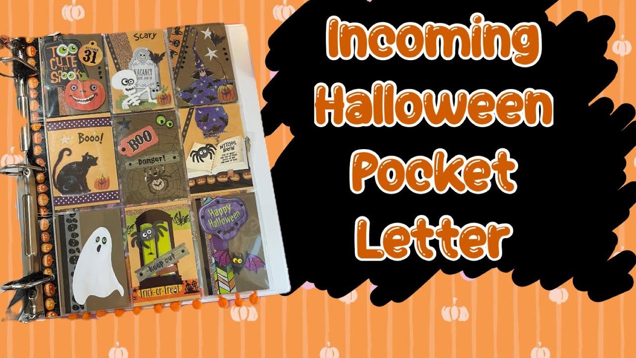 Incoming Halloween Pocket Letter from @LisasHauls Sooktackular Fun 🤩 