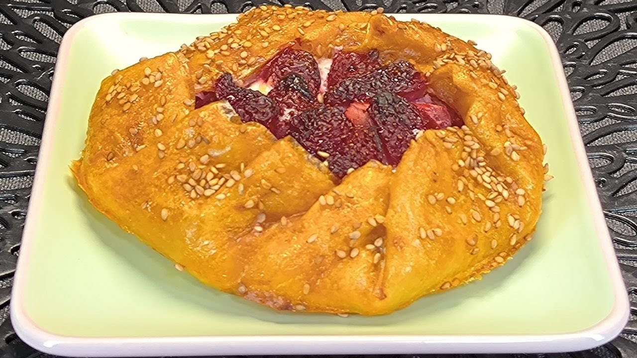 Postre Saludable en 10 Minutos🍓Crujiente y Cremoso | Freidora de Aire