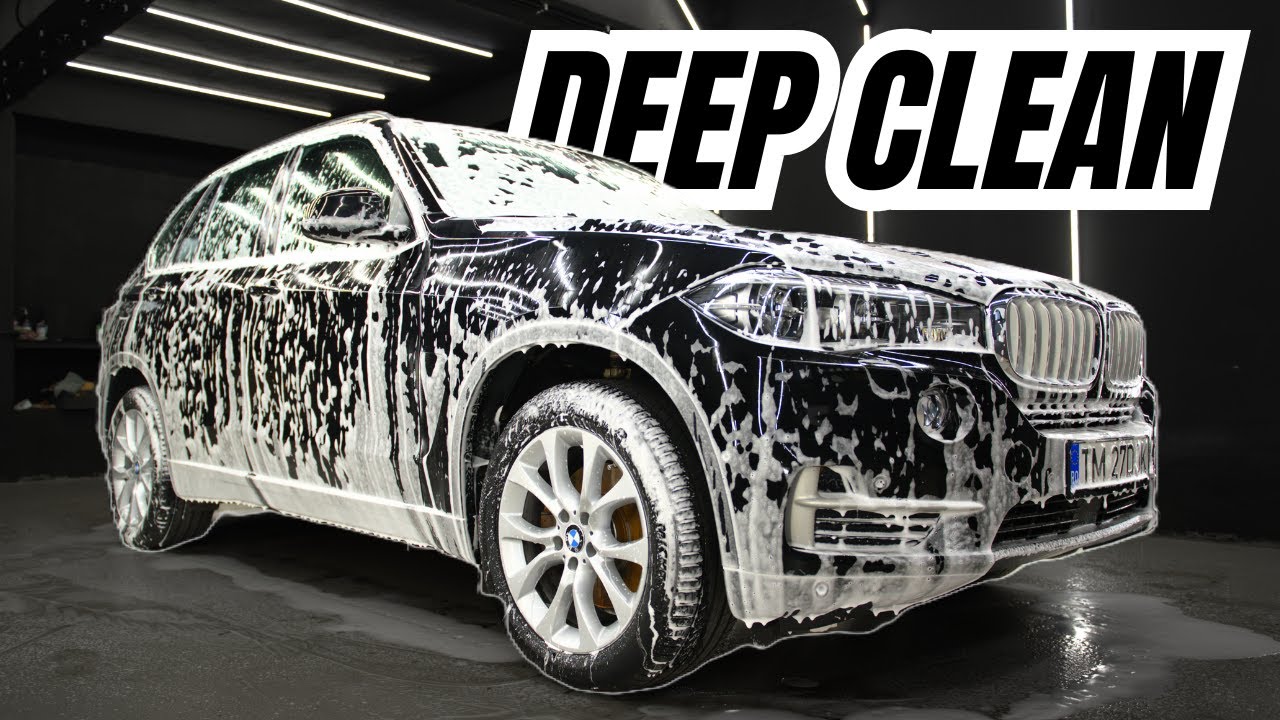 Deep Cleaning This BMW X5 - Car Detailing