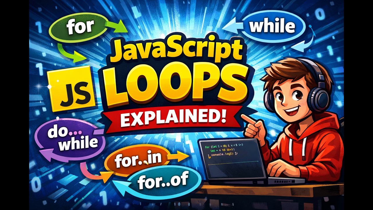 JavaScript Loops – Explanation with Examples