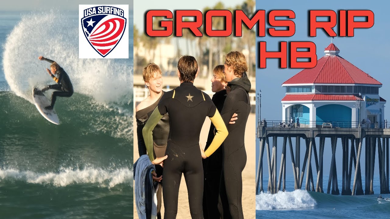 USA Surfing Groms Rip HB