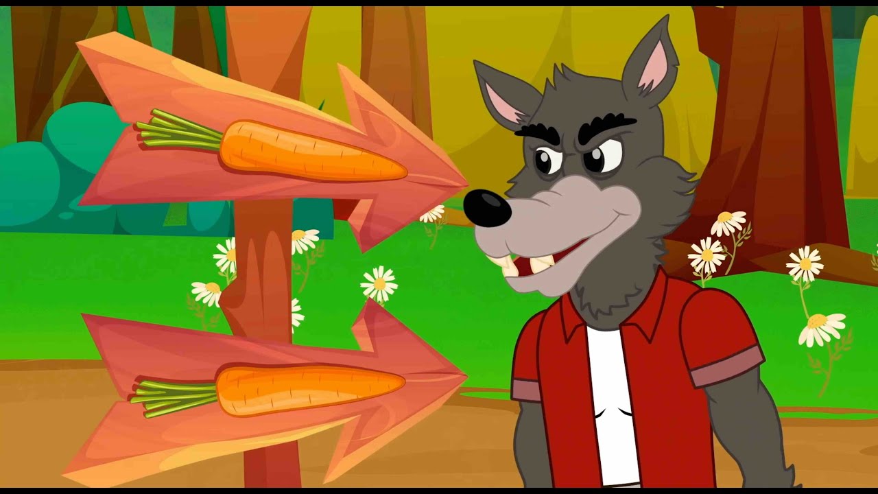 3 Contos do Lobo mau | Os 7 Cabritinhos + Os Três Coelinhos + O Julgamento da Floresta