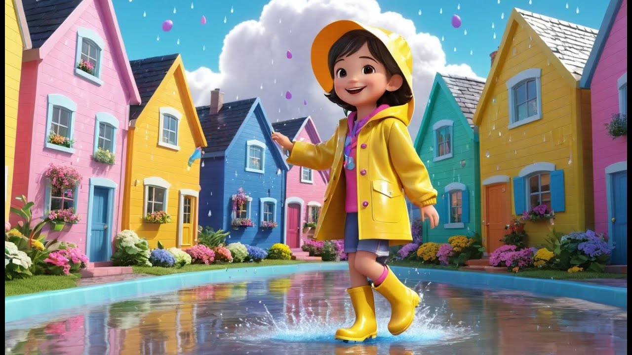 Rain Rain Let&rsquo;s Go Play | Fun Rainy Day Adventure Song for Kids | Sing and Splash in the Puddles!