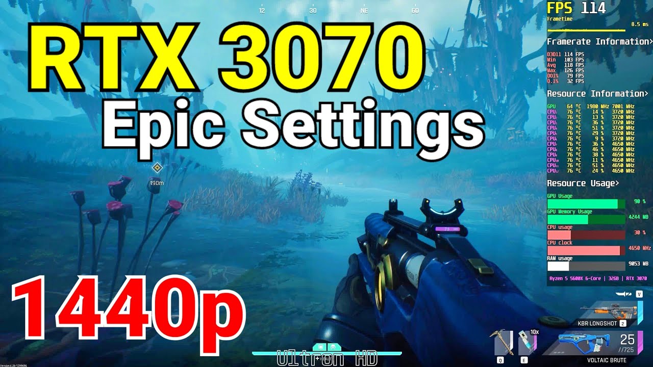 The Cycle Frontier | RTX 3070 | Ryzen 5 5600X | Epic Settings | 1440p