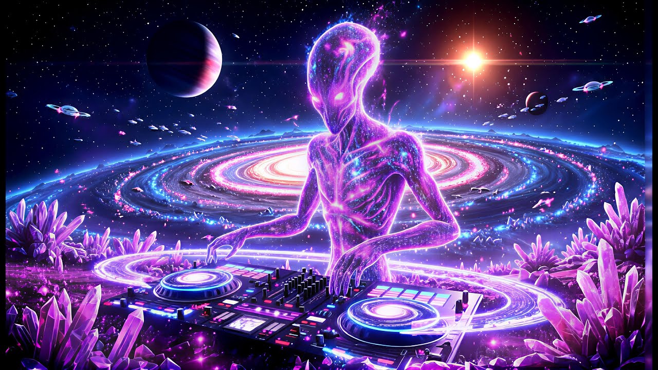 Aliens Dark Techno Mix | Cyberpunk Vibes & Space Rave Groove