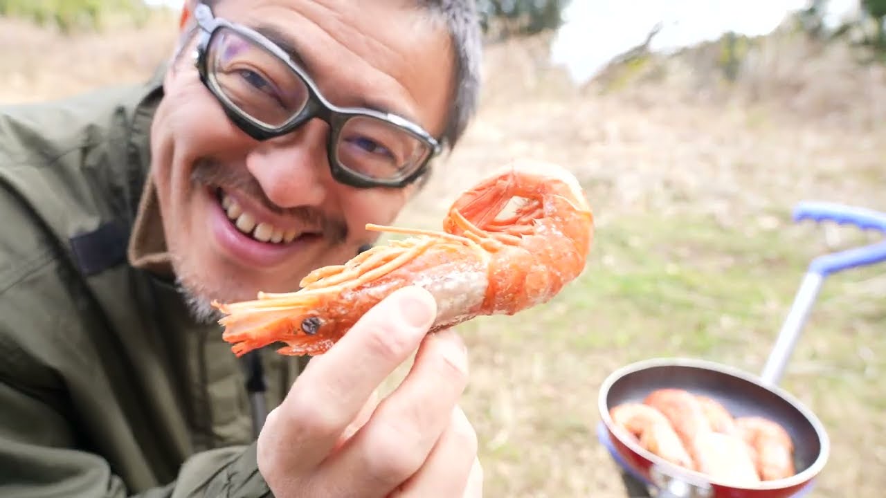 エビ食べる 謹賀新年🎍 2023年 明けましておめでとうございます  サブチャンネル