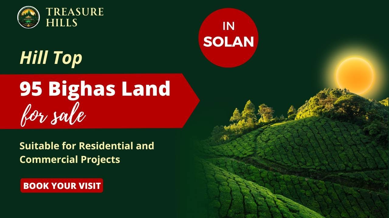 Solan's Hidden Gem: 95 Bighas of Land | by Treasure Hills #realestate #himachal