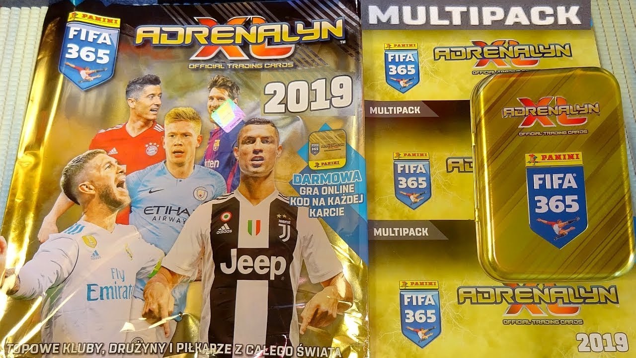 FIFA 365 2019 Mega Starter Set 5x Multi-Pack 35 Booster 12 LE Panini Cards