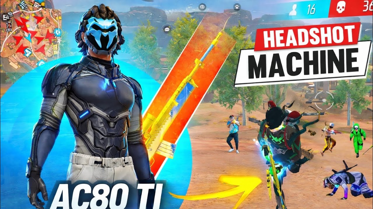 🎯AC 80 challenge||🎮for beer rank solo vs solo)#ac80onetap #challenge 