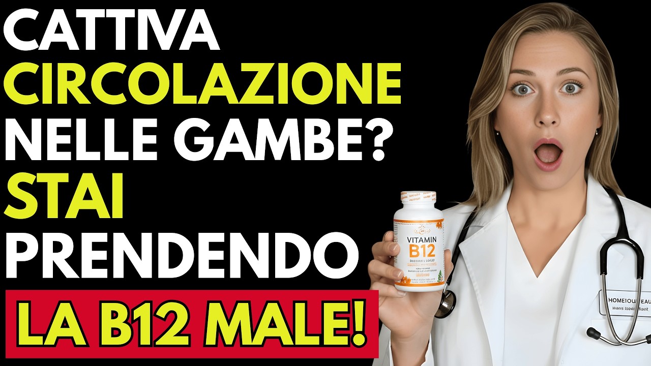 ANZIANI: State Assumendo La Vitamina B12 In Modo SBAGLIATO — La Dottoressa Lo RIVELA