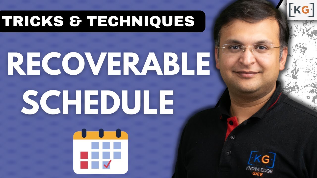 8.17 Recoverable Schedule in DBMS