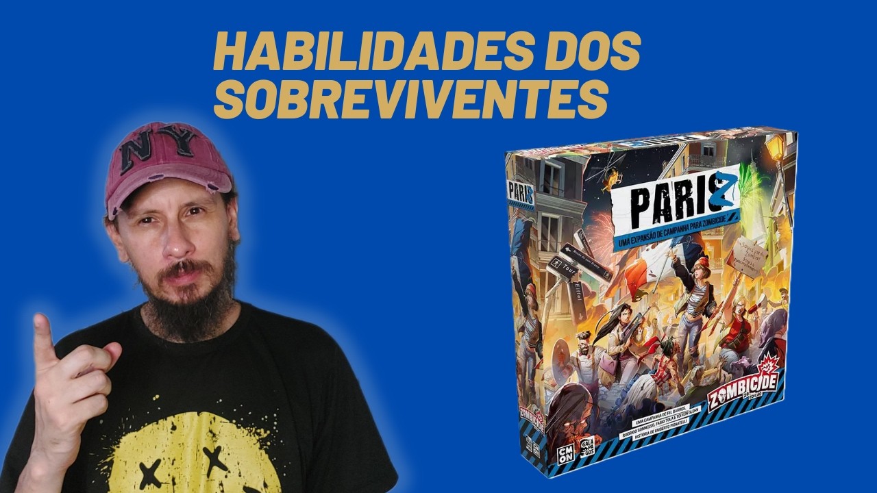 ZOMBICIDE PARIZ – HABILIDADES DOS SOBREVIVENTES