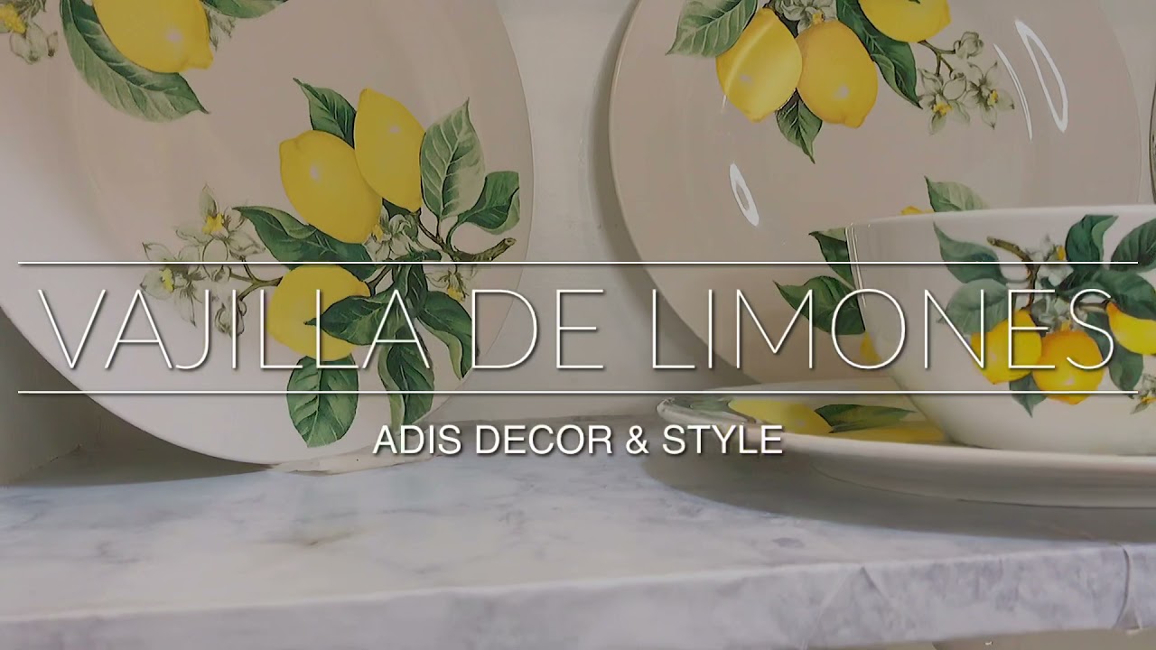 Ideas Para Decorar Cocina Pequeña Con Tematica De Limones  🍋