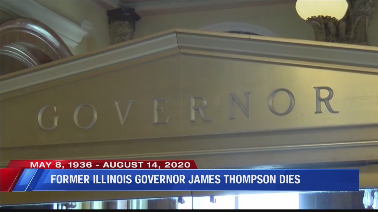 Former Illinois Gov. James Thompson, 'Big Jim,' dies at 84
