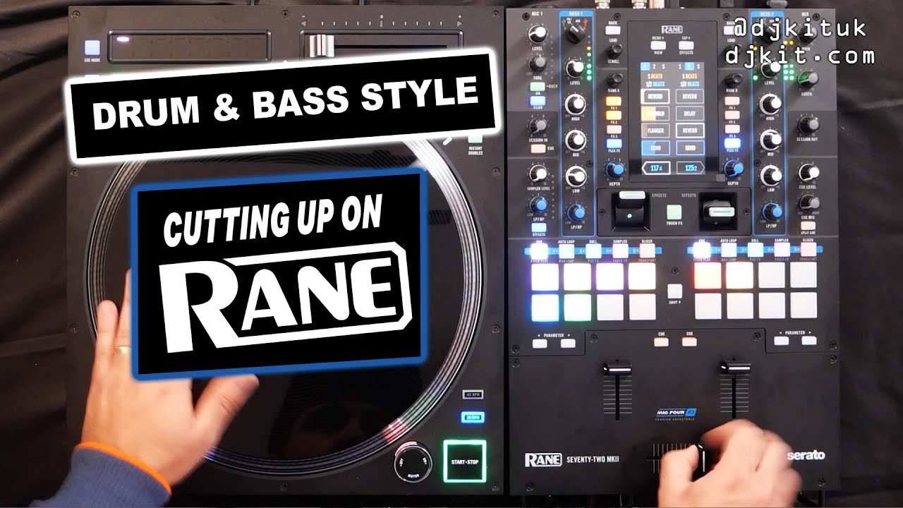 Cutting up some DRUM & BASS on the RANE TWELVE MKII & SEVENTY-TWO MKII w/ Jimi Needles!