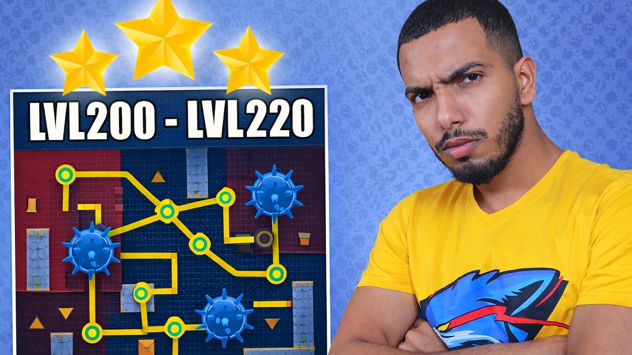 جلد أصعب المراحل في أقل من ساعة 😱 | BrainItOn LVL200 - LVL220