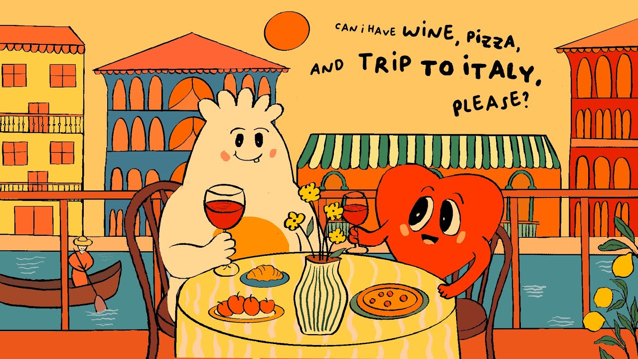 Wine, Pizza, and a Trip to Italy, Please!( Happy summer playlist)