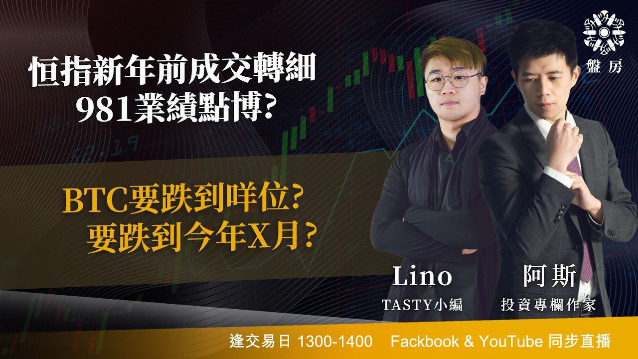 TASTY 盤房 Live 2026-02-10 | 港股財經直播 | 即市分析